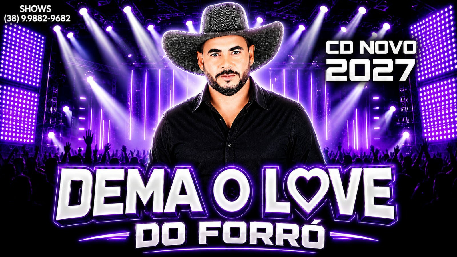 DEMA O LOVE DO FORRÓ CD NOVO 2027
